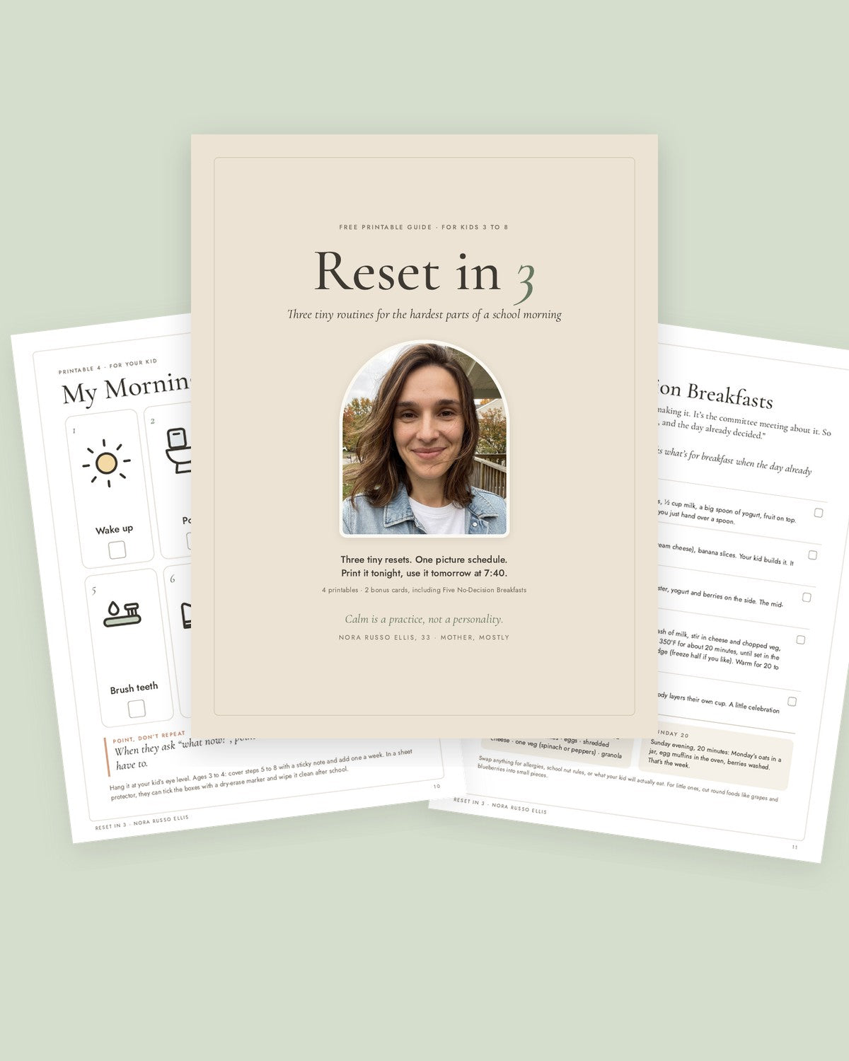 Preview of the Reset in 3 guide